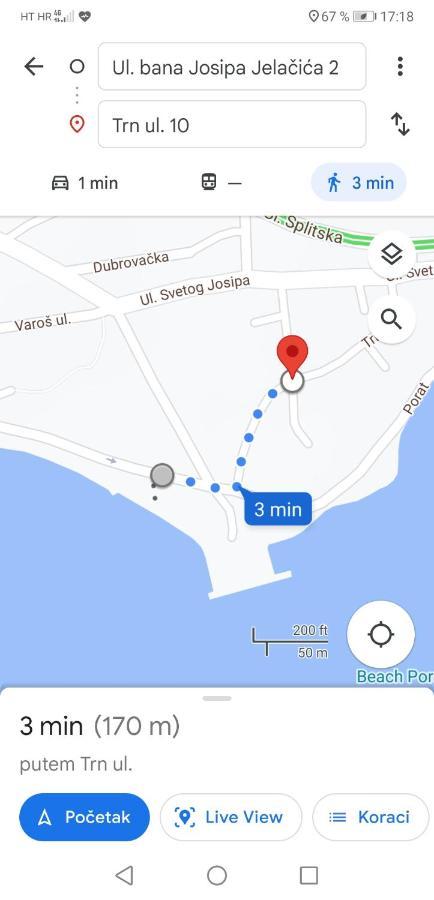 Vila Mala Kuca Ispod Borova Primošten Exteriér fotografie